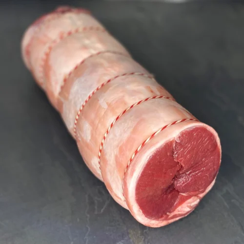 Wild Venison Saddle Boned and Rolled